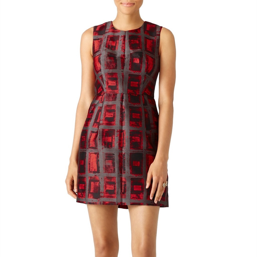 Milly Brushstroke Print Coco Dress size 0